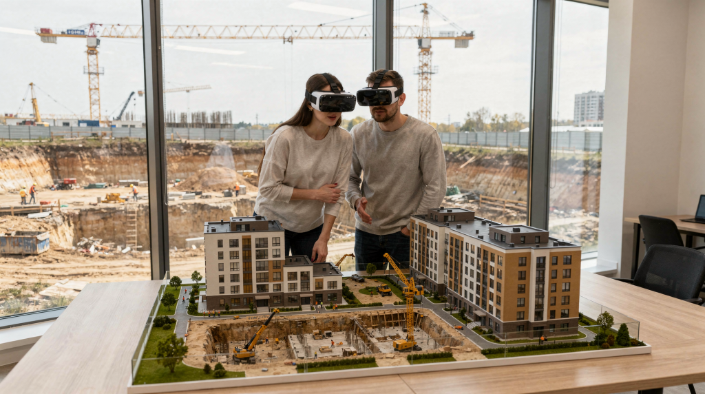 Кейс: VR-тур, который помог продать комплекс на стадии котлована